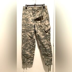 Vintage Authentic Military Camouflage Pants